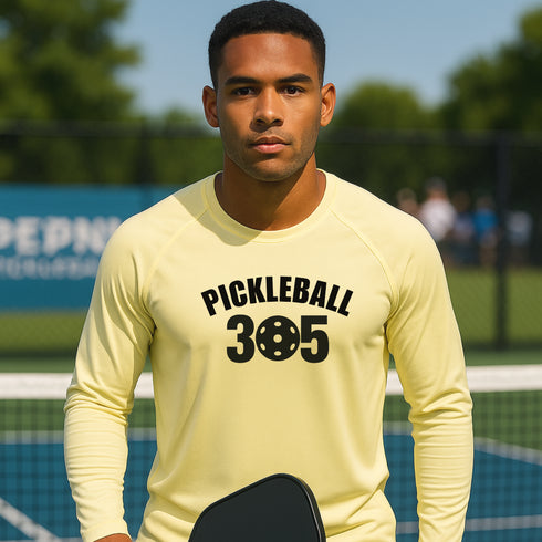Pickleball 305 Performance Shirt – Short Sleeve, Long Sleeve & Hoodie